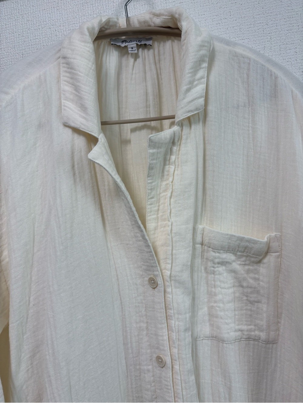 Madewell Lightestspun Cover-Up Maxi Shirtdress - Picture 7 of 9